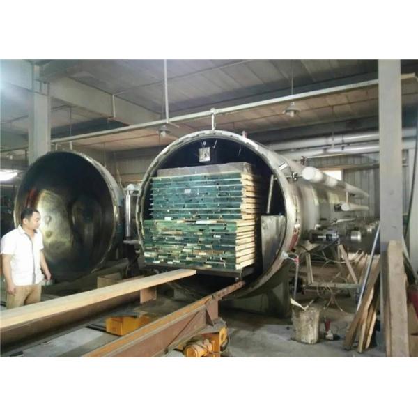 Высокая эффективность нержавеющей стали машины обработки автоклава промышленная деревянная