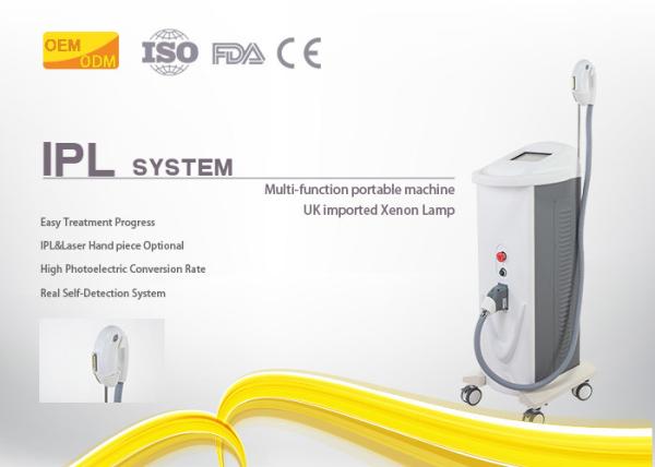 Sapphire SHR IPL Hair Removal Machine High Efficiency Skin Rejuvenation