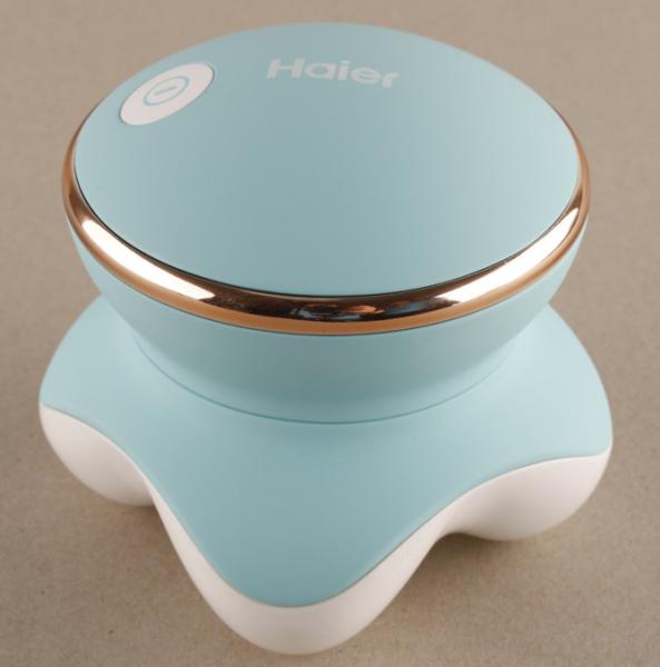 Massager bonde à mão seguro, silicone a pilhas do produto comestível do Massager do corpo