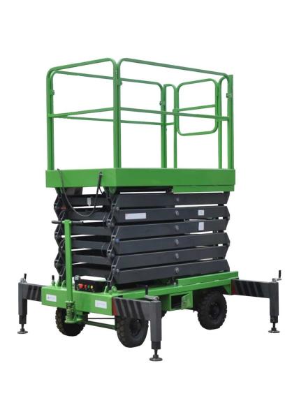 capacité mobile 500kg d'ascenseur de ciseaux de taille de plate-forme de 6M