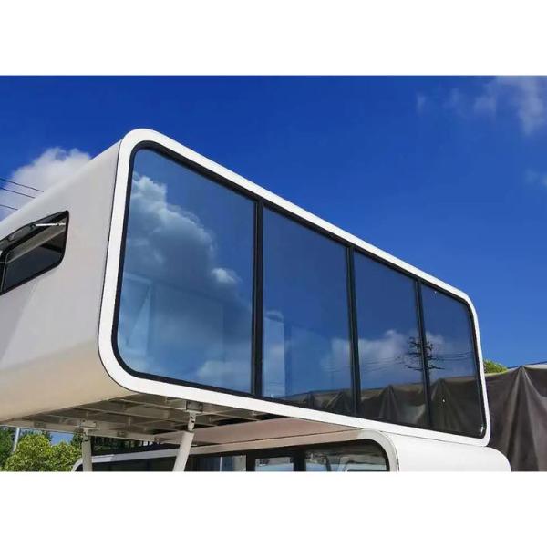 Customized Color 20FT Prefabricated Modular Mobile Home with Luxurious Sea View Sun Room
