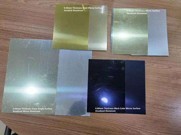 Alloy 1085 0.4mm Thickness Silver Aluminum Mirror Sheet With Reflectivly Above 96% For Solar Energy Panel Making
