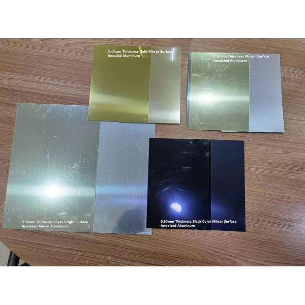0.50 мм толщиной отражающий алюминиевый сплав1070 /1085 зеркальное анодированное алюминиевое листовое изделие, используемое для осветительного отражателя