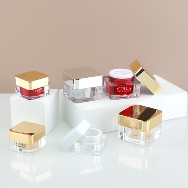 опарник бака сливк 5g 10g акриловый квадратный для упаковки Skincare