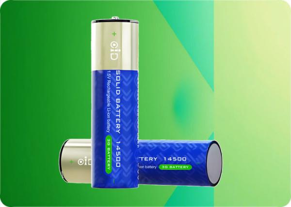 2500 mWh 1,5 V batterie rechargeable 10000 cycles batterie à recharge rapide
