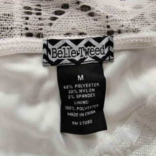 Slim Fit Lady's White Lace Dress