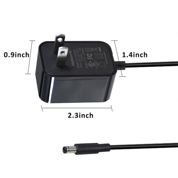 Black 19v Desktop Power Supply Adapter Adjustable Ac/Dc 2a FCC certified