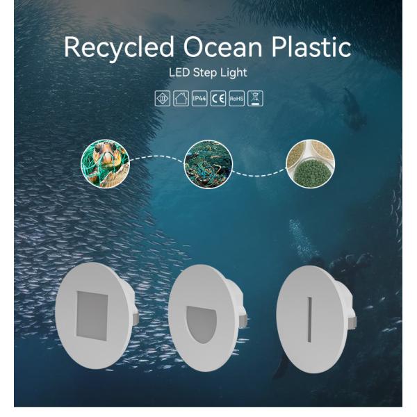 Ocean Plastic 12 Volt Step Lights 3CCT 12v Led Stair Lights 1W 201lm