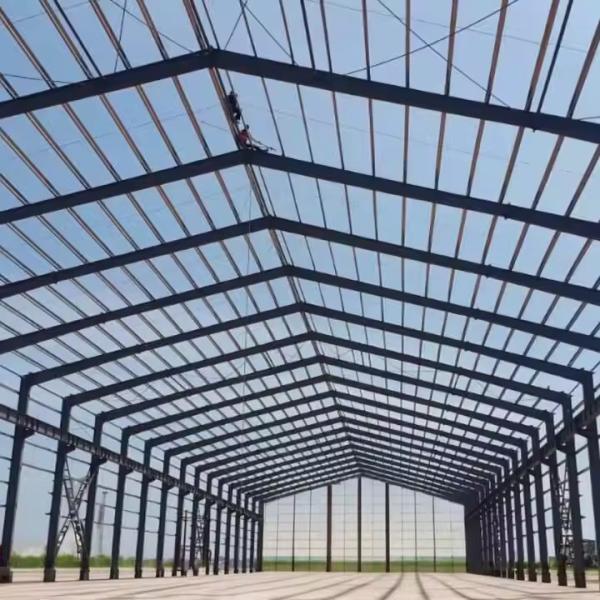 Commercial Industrial Steel Structure Warehouse Prefab Metal Frame