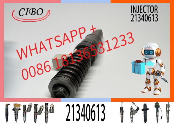 VOE21340611 21340611 Fuel nEuro 4 Truck Engine Parts 21340613 BEBE4D24103 BEBE4D24003 Common Rail Fuel Injecjector Common Rail Injector for Vo-lvo FM400 EC380 EC480 Excavator Aftermarket Parts Rebuild