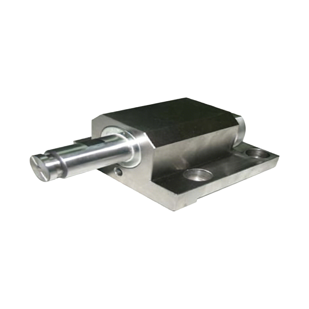 Flanged Mounting Base Precision CNC Machined Sliding Pin Housing Block