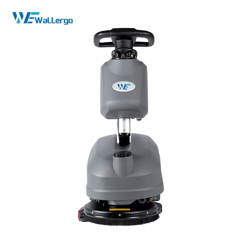 Commercial Walk Behind Cordless Floor Scrubber Suitable for Hotel Supermarket Airport