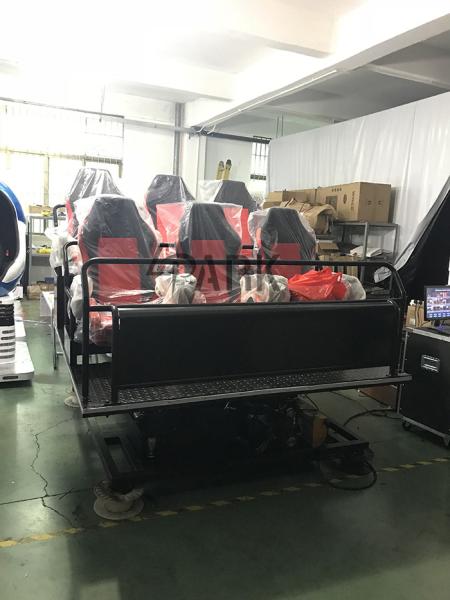 Amusement Park Motion Cinema Roller Coaster Simulator / Mini 5d Film Game Machine