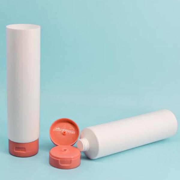 Custom Color Empty Cosmetic Packaging PE Tube With Stamping