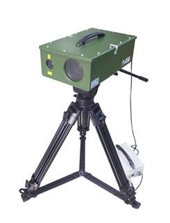 9W a câmara de segurança Handheld portátil, polícia de 300m patrulha a câmera do laser do IR