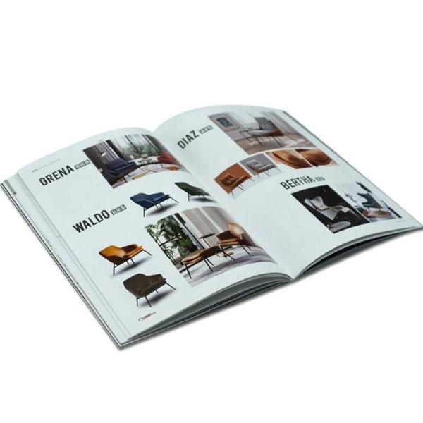 Advertising Brochures Softcover Book Printing 30 Pages Custom Offset Printing