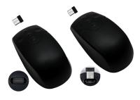 Rádio 2.4GHZ 30 pés de rato médico do silicone revestido com borracha com botões do clique