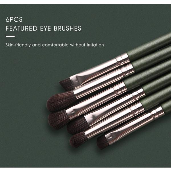 9PCS Cosmetic Makeup Brushes Kit Goat Pony hair Foundation Powder Blush