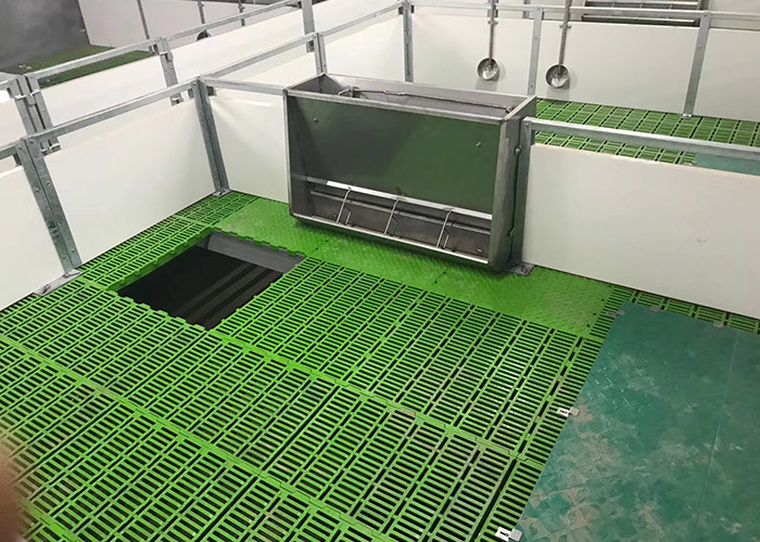 Настил поросят Piggery борова пластиковый Slatted для питомника порося загрузку 200kgs/Pcs