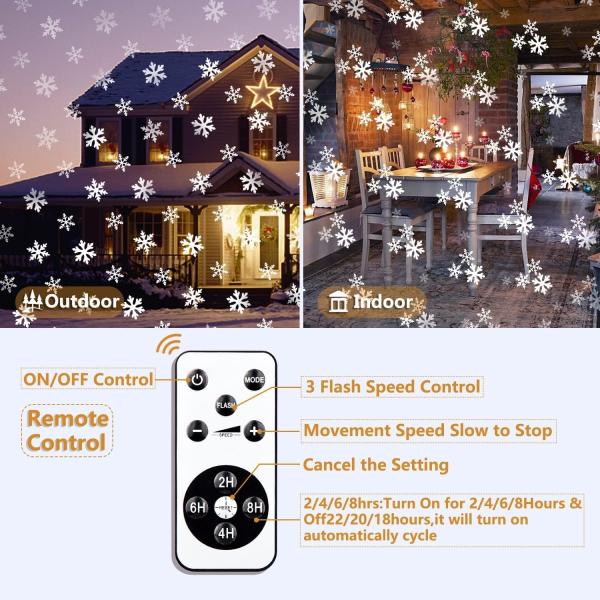 Holiday Party Christmas Projector Lights Wedding Indoor Outdoor Projector Lights