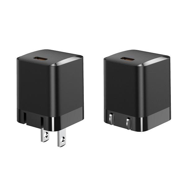 Plastic ETL 30W GaN Wall Charger 100-240V Input 12V2.5A