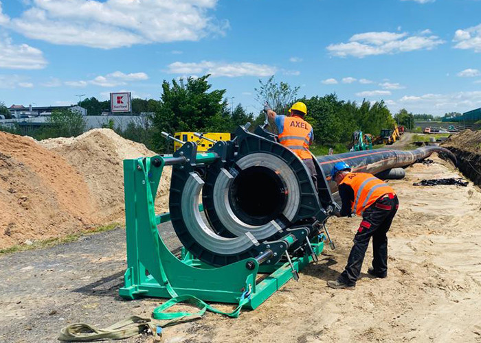 Машина сплавливания батта Hdpe гидравлическая автоматическая для трубопровода
