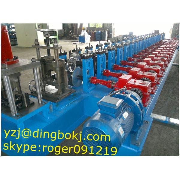 Guide Pillar Beam Purlin Roll Forming Machine Gearbox Driven