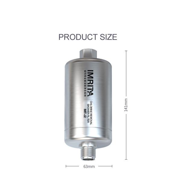 0.1Mpa-0.4Mpa Shower Head Water Filter Multipurpose Durable