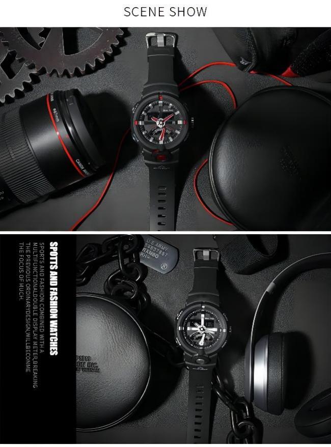 OEM людей повторно использовал пластиковый дозор движения дозора 54mm двойной красочный