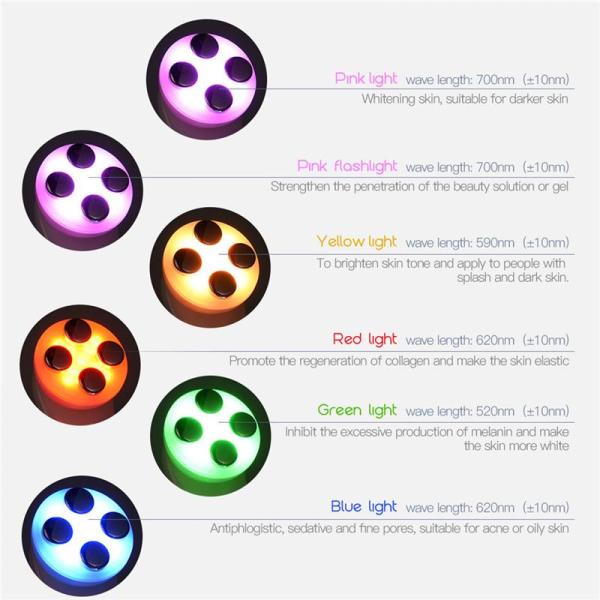 5 Massager красоты светлой терапией СИД 6 машины красоты In1 RF EMS лицевой