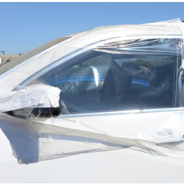 36 x 100' 4 Mil PE acidente de carro destroços colisão filme de envolvimento auto-aderente com proteção UVI