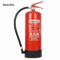Extincteurs à poudre chimique Omecfire ABC 9KG BSI pour le bureau et l'hôtel