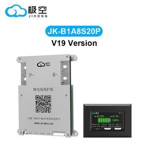 Jikong Jk-B1a8s20p 200A Active Balance 1A Li-ion Lithium LiFePO4 Lto Battery Management Systems Inverter BMS 4s 8s 12V 24V