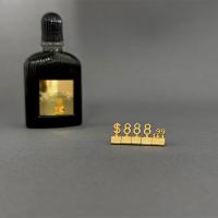 3D Metal Ouro Luxury Jewellery Preço Cubes Retalho Preço Display Tags