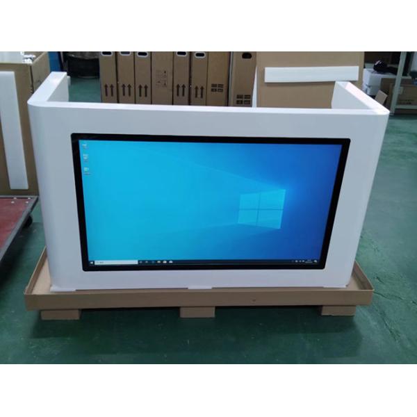 LCD Advertising Smart Touchscreen Table For Coffee Bar Table / Conference