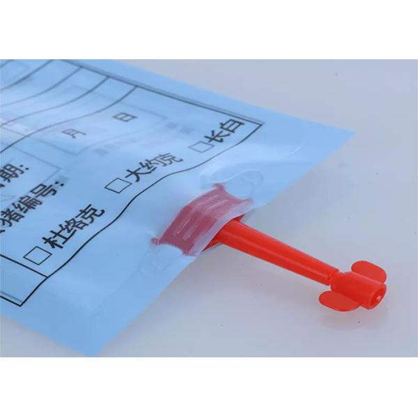 Artificial Insemination Disposable Continuous Semen Sperm Bag PE Plastic For Pig