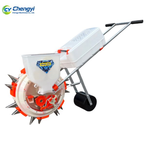 Manual Seeder Machine With Fertilizing Portable Farm Planting Equipment