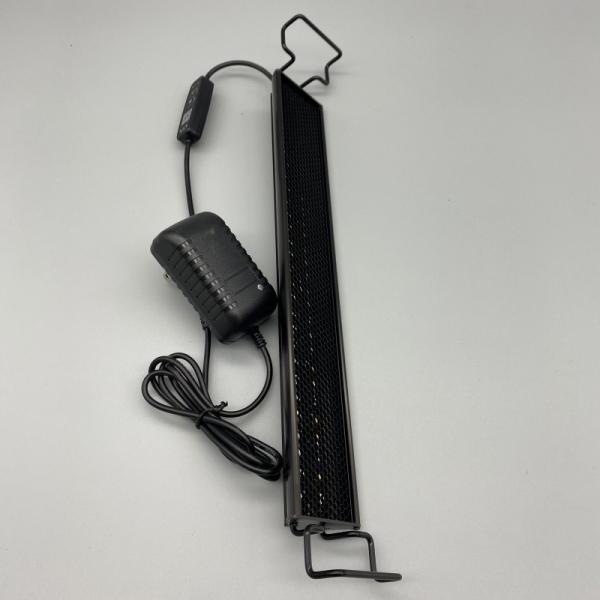 LED 10.0 UVB Strip Light Aluminum Reptile UVB Light Fixture Black