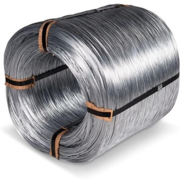 Горяче оцинкованная стальная проволока 0,8 мм 1,25 мм Q195 ASTM