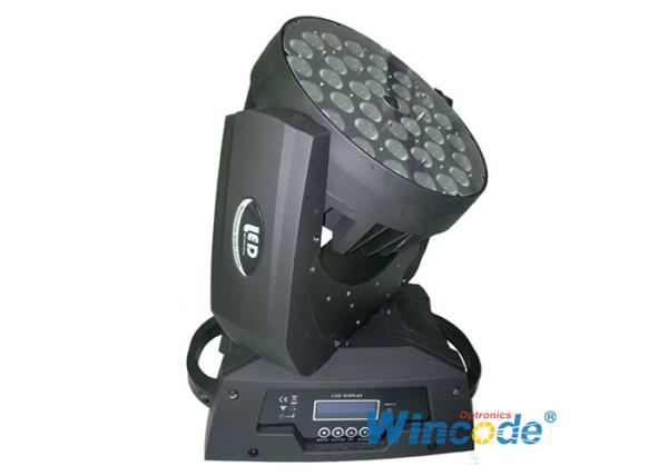 Powerful Motors LED Moving Head Light 36pcs 18 Watt RGBW+UV+L 7 In 1 For Wedding