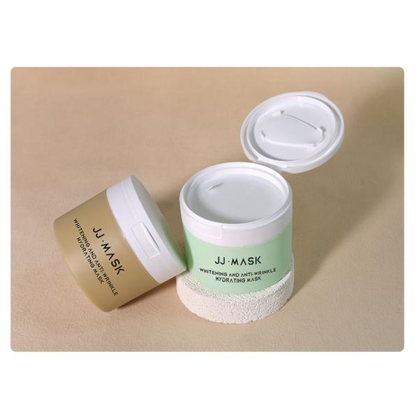 Contenedor de película de barro de exfoliación de 200 g de PP Jarrones cosméticos recargables para el cuidado de la piel Crema de productos para el cuidado de la piel Volumen 250 g / 200 g