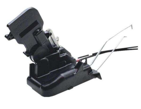 Black Push To Open Car Door Latch With Steel Material High Temperature Resistant