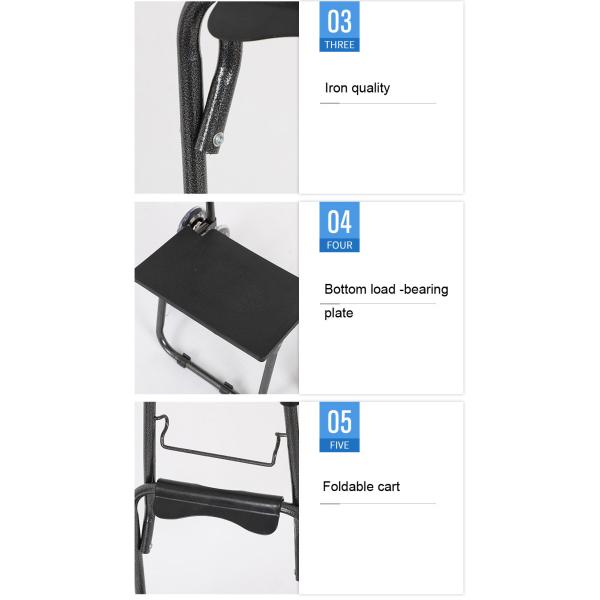 80-100 литров Торговый багажник с колесами складная тележка