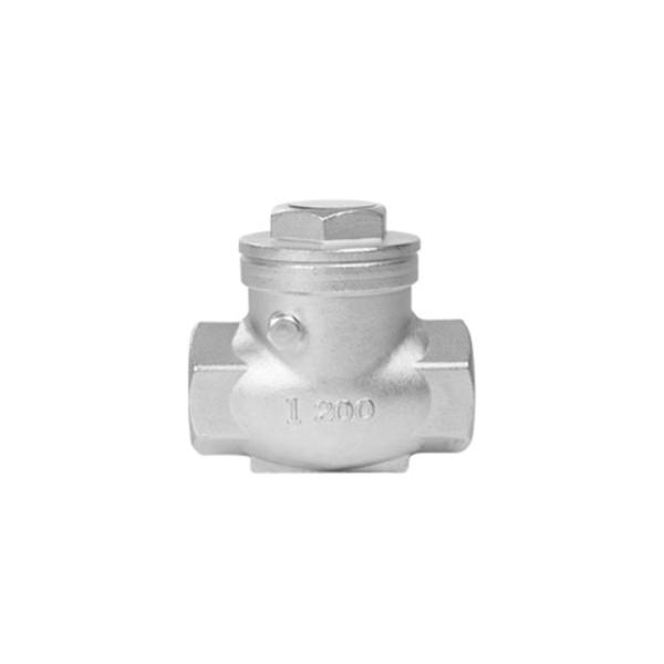 2 Inch 304 / 316L Check Stainless Steel Valves Welded Connection For Industry
