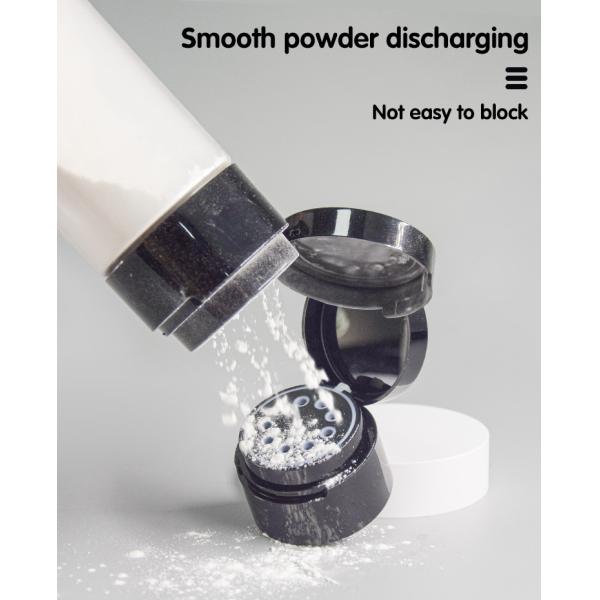 Новый дизайн 100 г 150 г ПЭТГ порошок для заливки косметический порошок для макияжа эксклюзивная бутылка