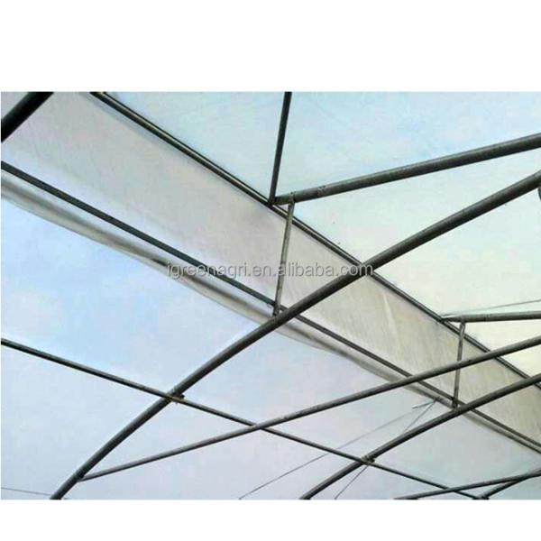 UV Resistant Single Span Greenhouse 200 Micron Plastic Film Long Lasting