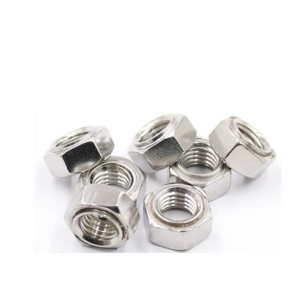 SS304 316 Nozes de solda hexadecimal revestidas com zinco M4 M5 M6 M8 M10 M12 ISO GB Mineração