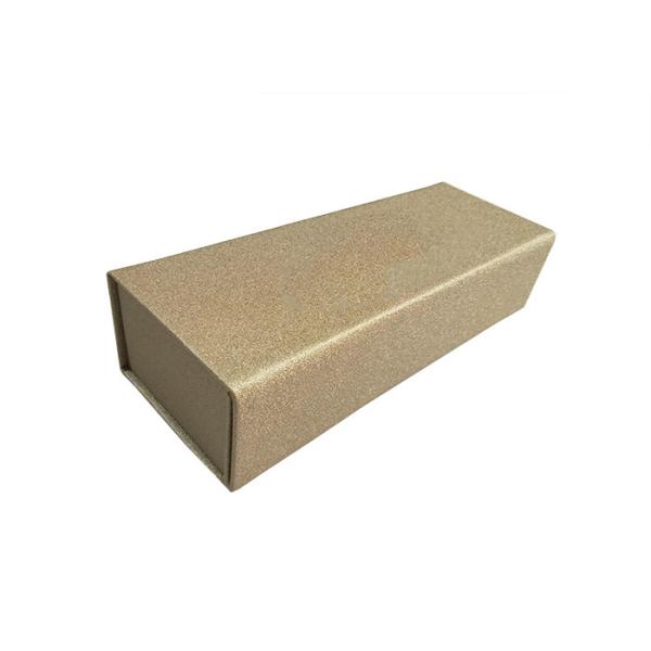 Recycle Material Washed Kraft Paper Folding Sun Glasses Case Box Packaging
