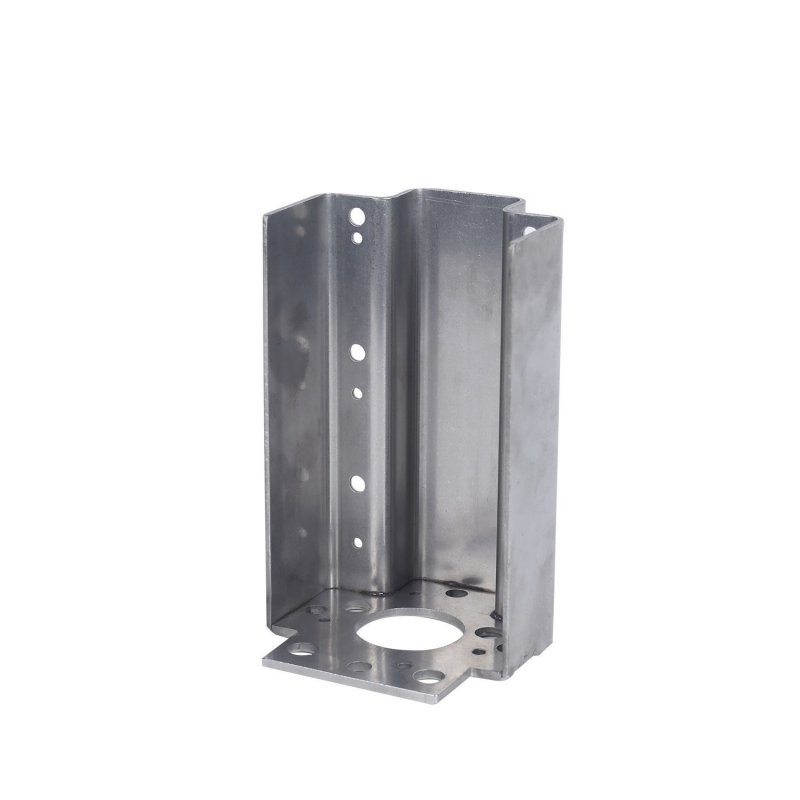 Zinc Coated Metal Stamping Parts Carbon Steel Metal Stamping Bracket Customized
