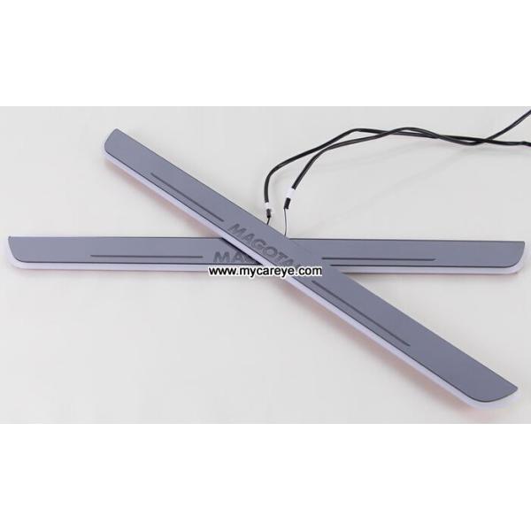 LED door scuff plate lights for Volkswagen VW Magotan door sill plate light sale